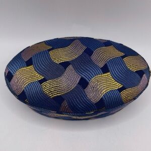 Vintage Avon Brocade Trinket Jewelry Box